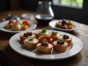 Canapés de Pepino com Patê de Azeitona e Queijo Feta